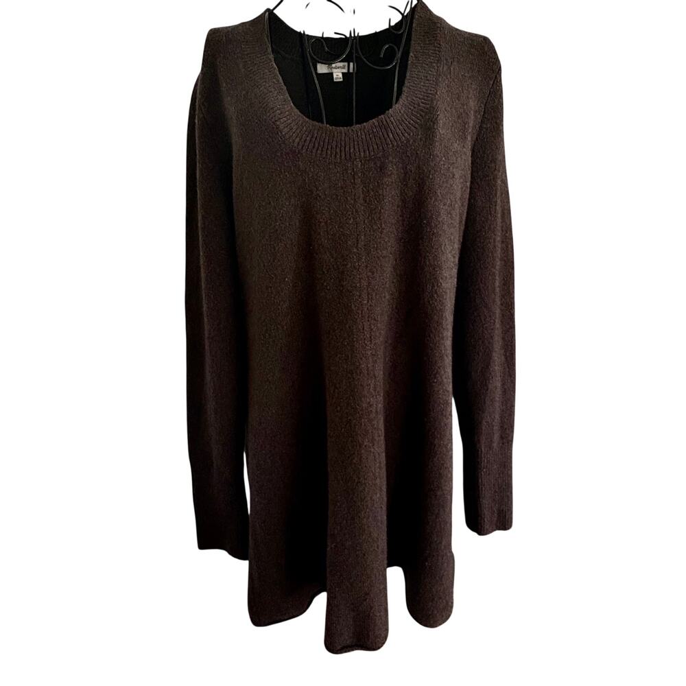 Madewell Merino Wool & Cotton Blend Longline Pullover Tunic Sweater Lagenlook